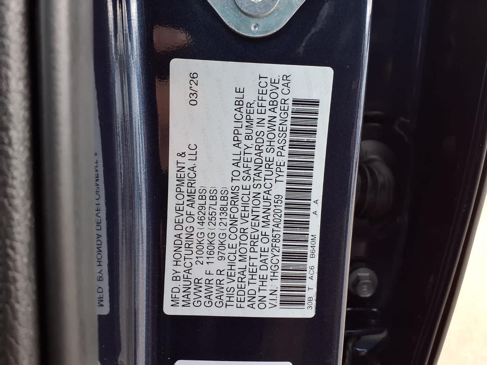 Thumbnail: 2026 Honda Accord - 21