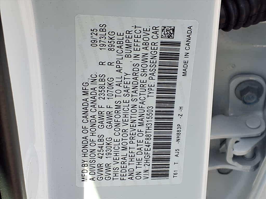 Thumbnail: 2026 Honda Civic - 25