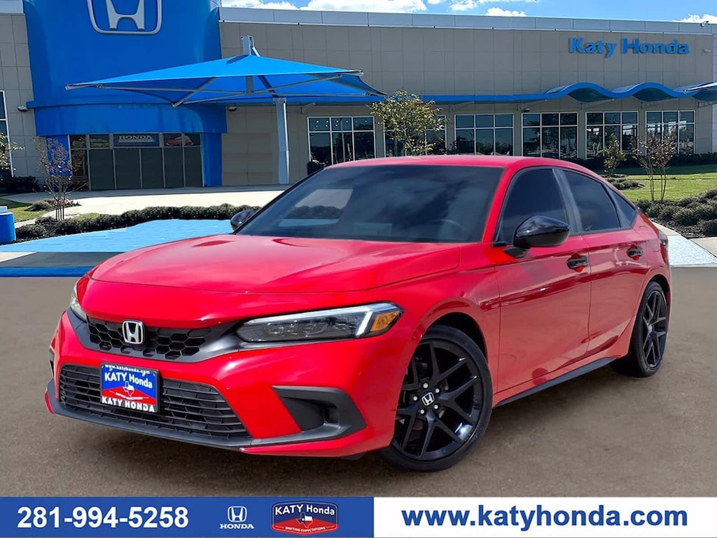 Certified 2022 Honda Civic Sport Hatchback