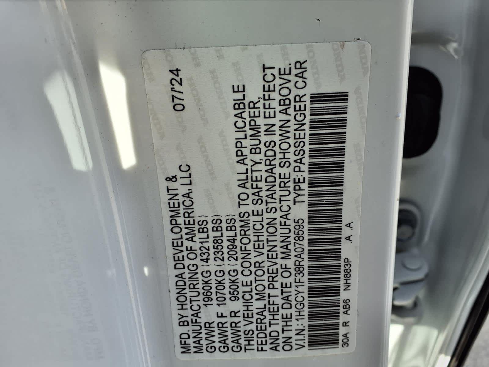 Thumbnail: 2024 Honda Accord - 25