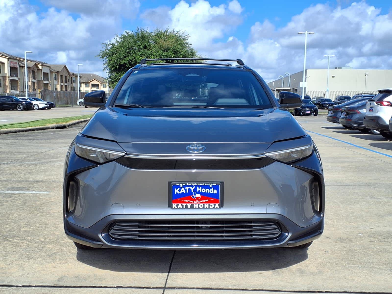 Used 2024 Toyota bZ4X XLE with VIN JTMAAAAA1RA047351 for sale in Katy, TX