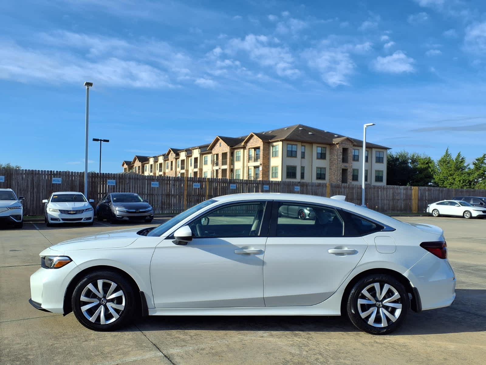 Certified 2025 Honda Civic LX Sedan
