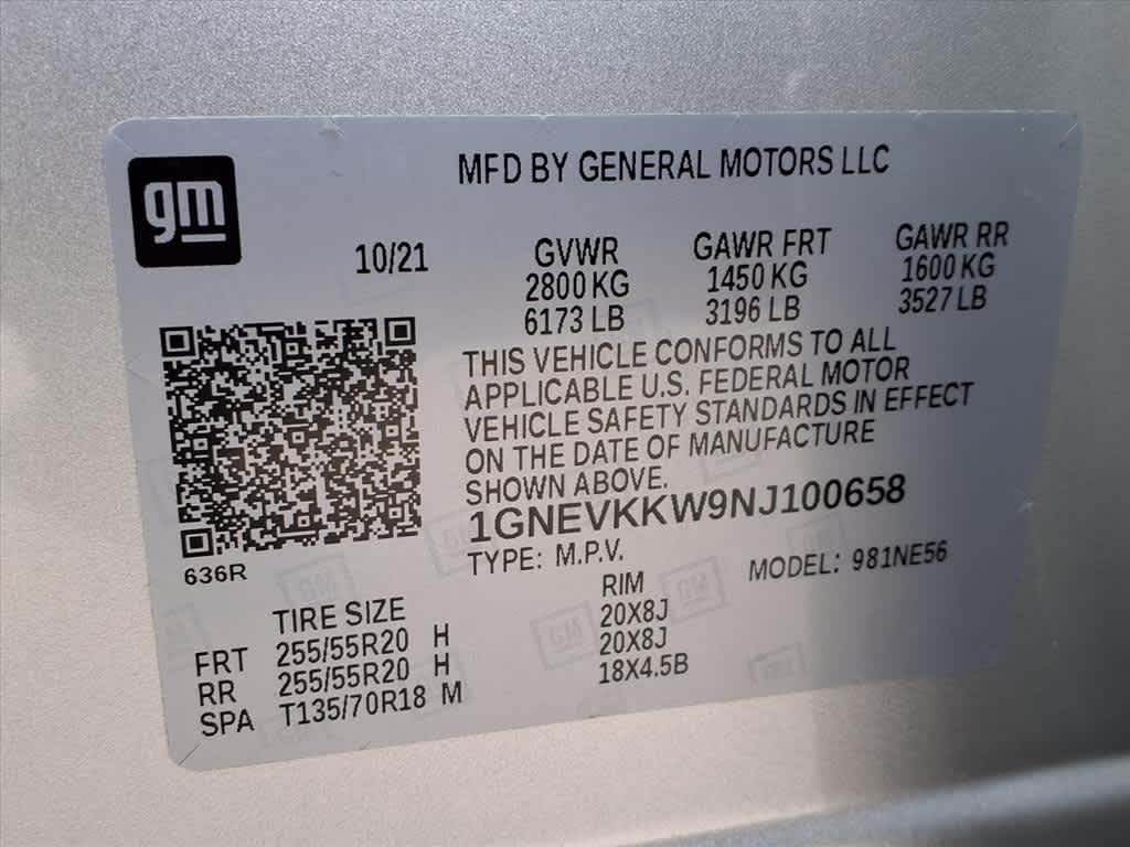 Thumbnail: 2022 Chevrolet Traverse - 25