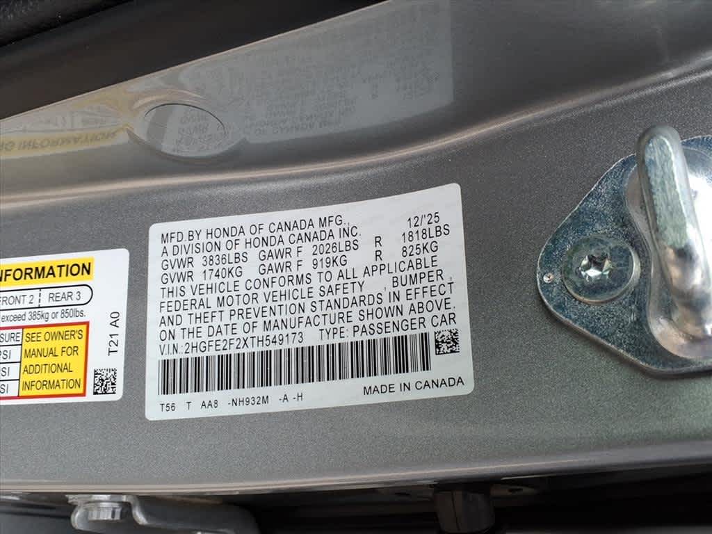 Thumbnail: 2026 Honda Civic - 21