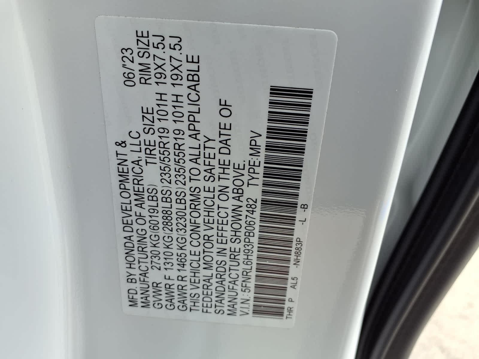 Thumbnail: 2023 Honda Odyssey - 24