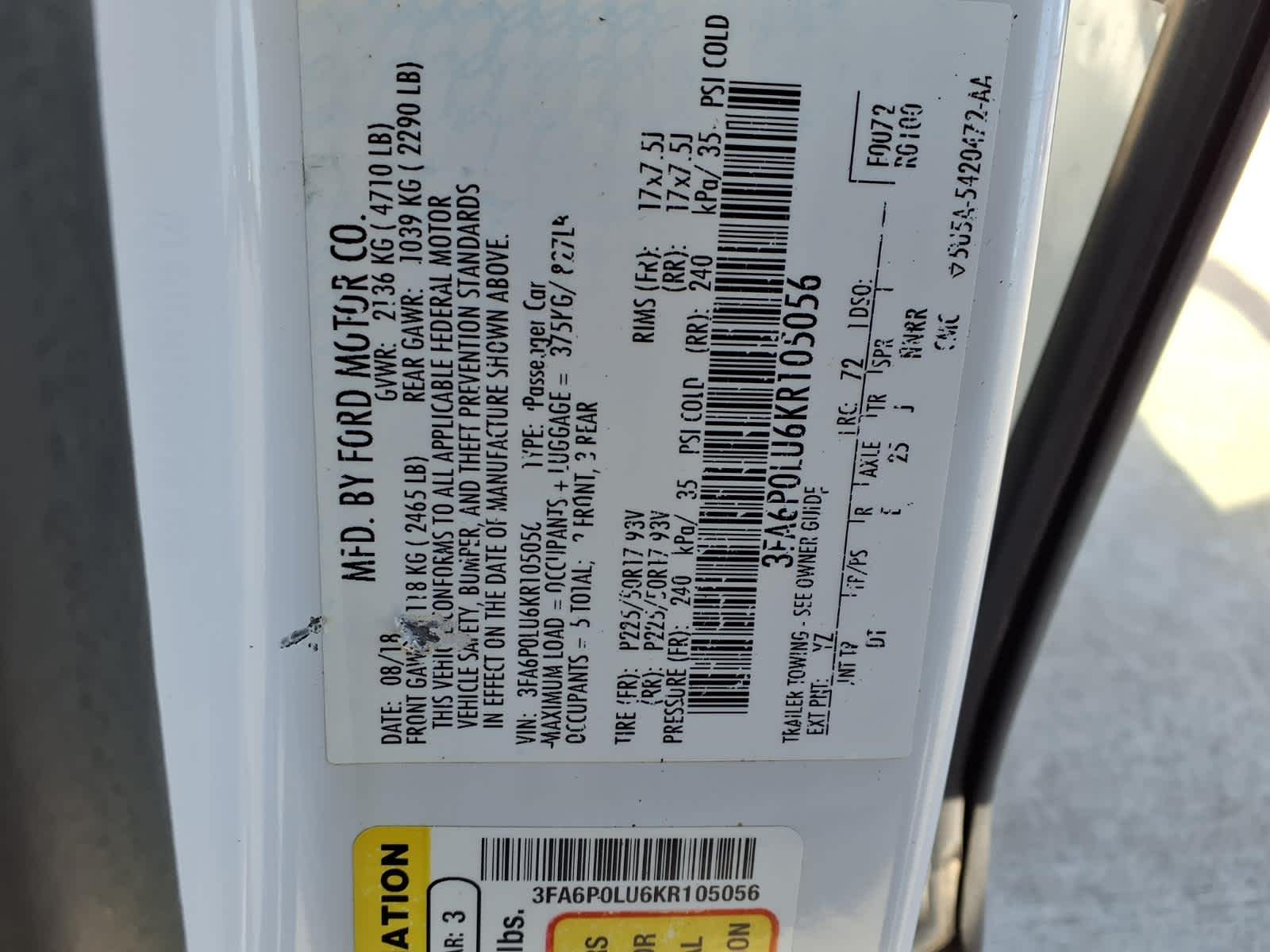 Thumbnail: 2019 Ford Fusion - 25