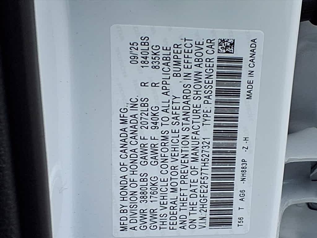 Thumbnail: 2026 Honda Civic - 20