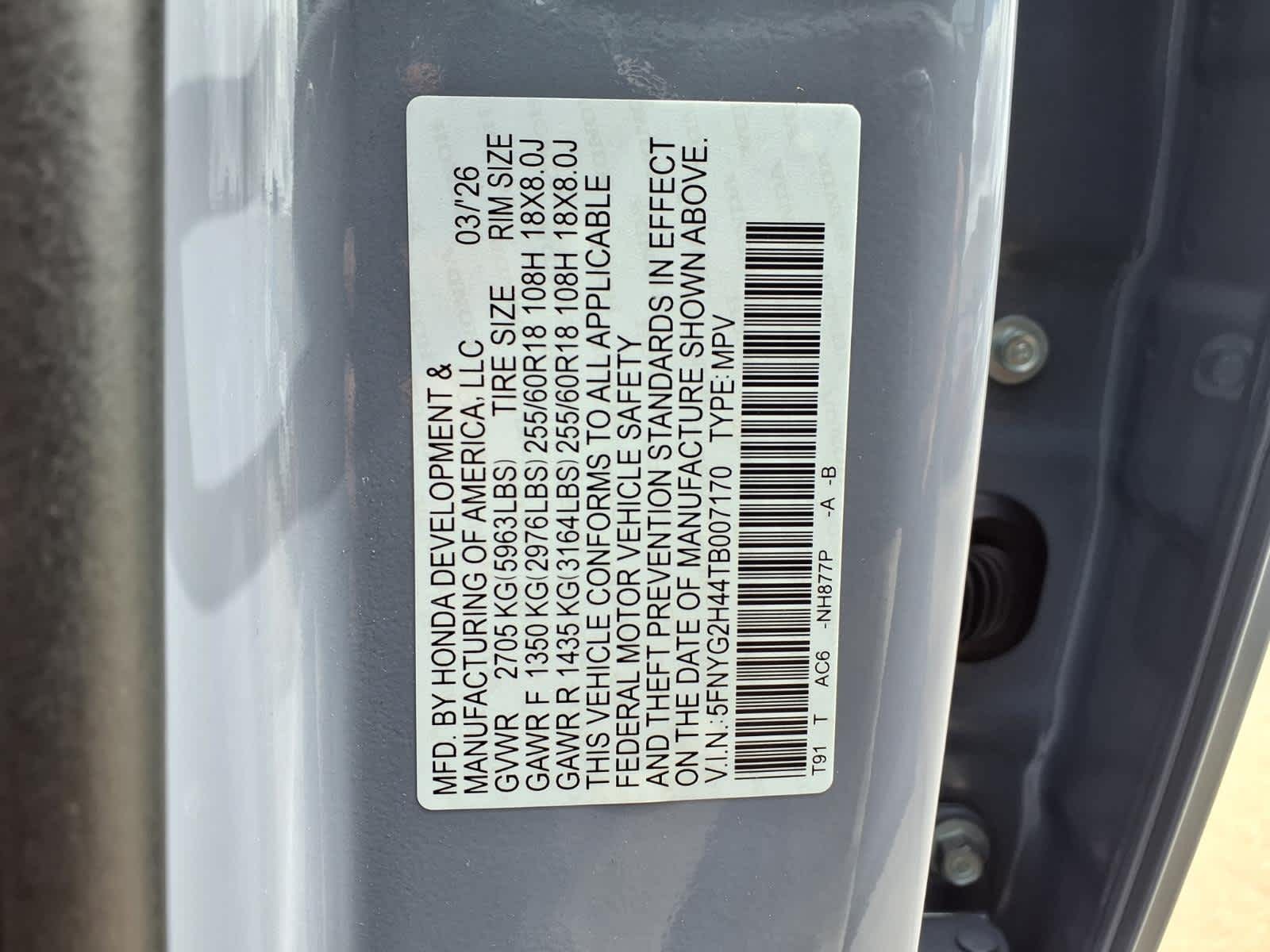 Thumbnail: 2026 Honda Pilot - 21