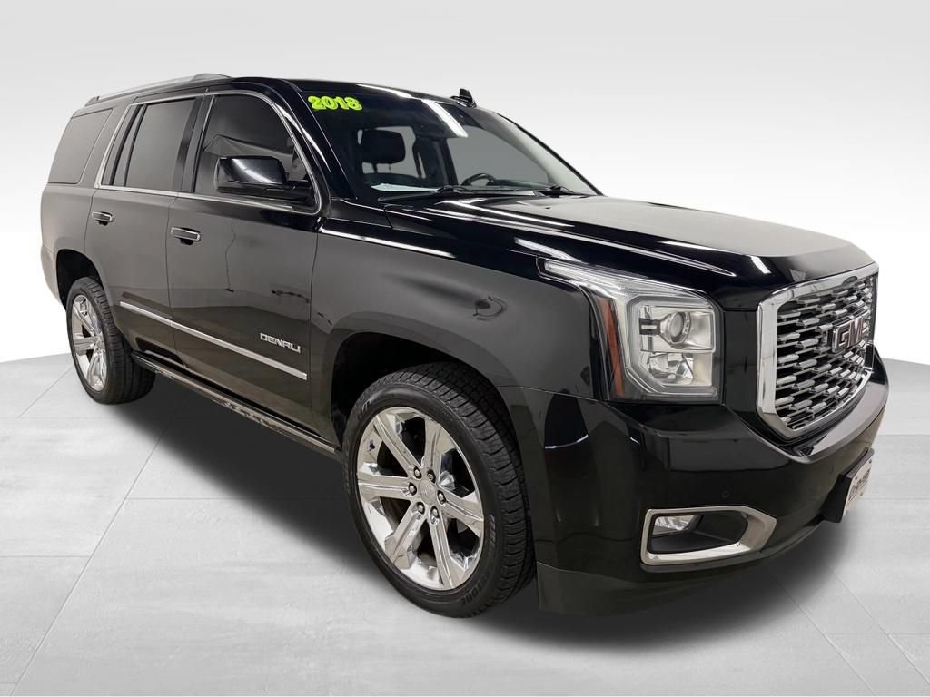 Used 2018 GMC Yukon Denali with VIN 1GKS2CKJ1JR361328 for sale in Janesville, WI
