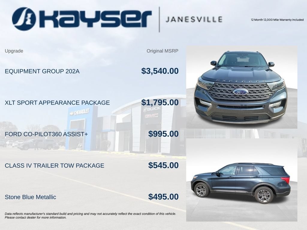 Used 2022 Ford Explorer XLT SUV