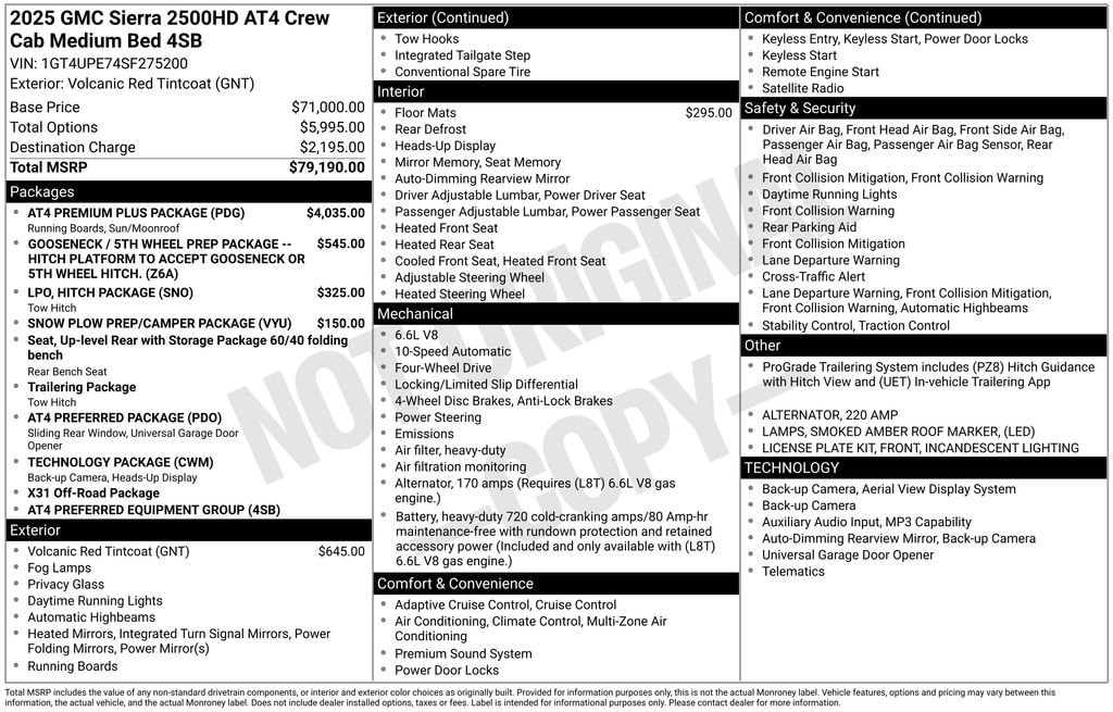 2025 GMC Sierra 2500HD AT4 - Photo 5