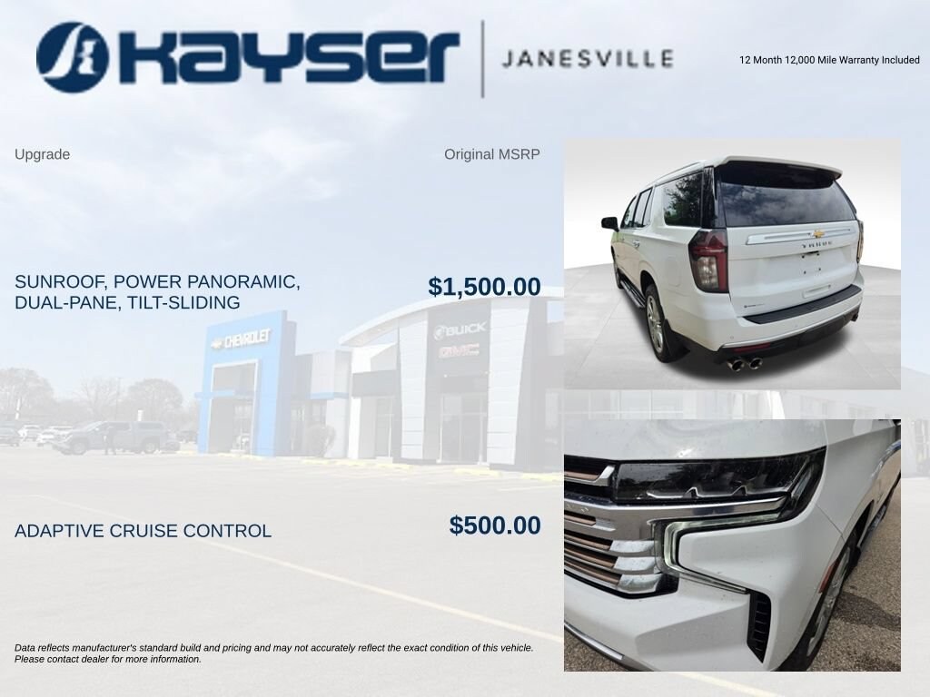 Used 2023 Chevrolet Tahoe High Country SUV
