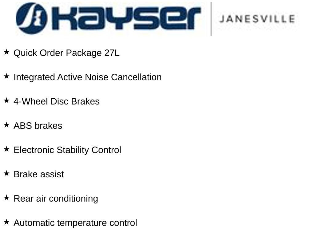 Used 2025 Chrysler Pacifica Select Van Passenger Van