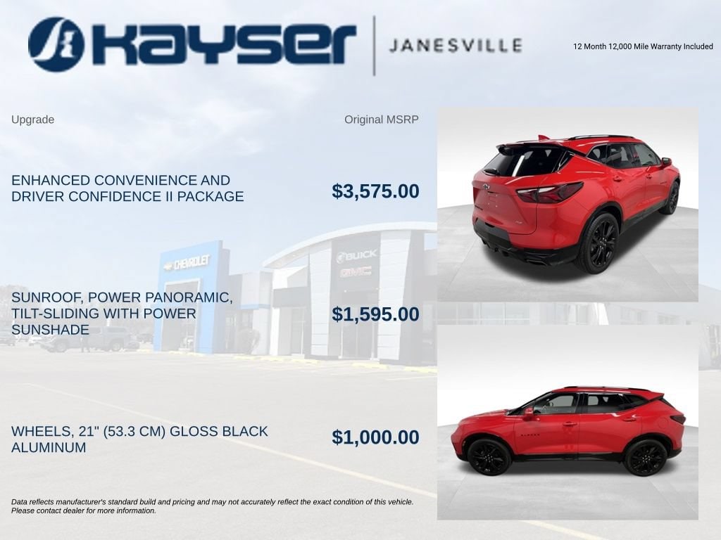 Used 2020 Chevrolet Blazer RS SUV