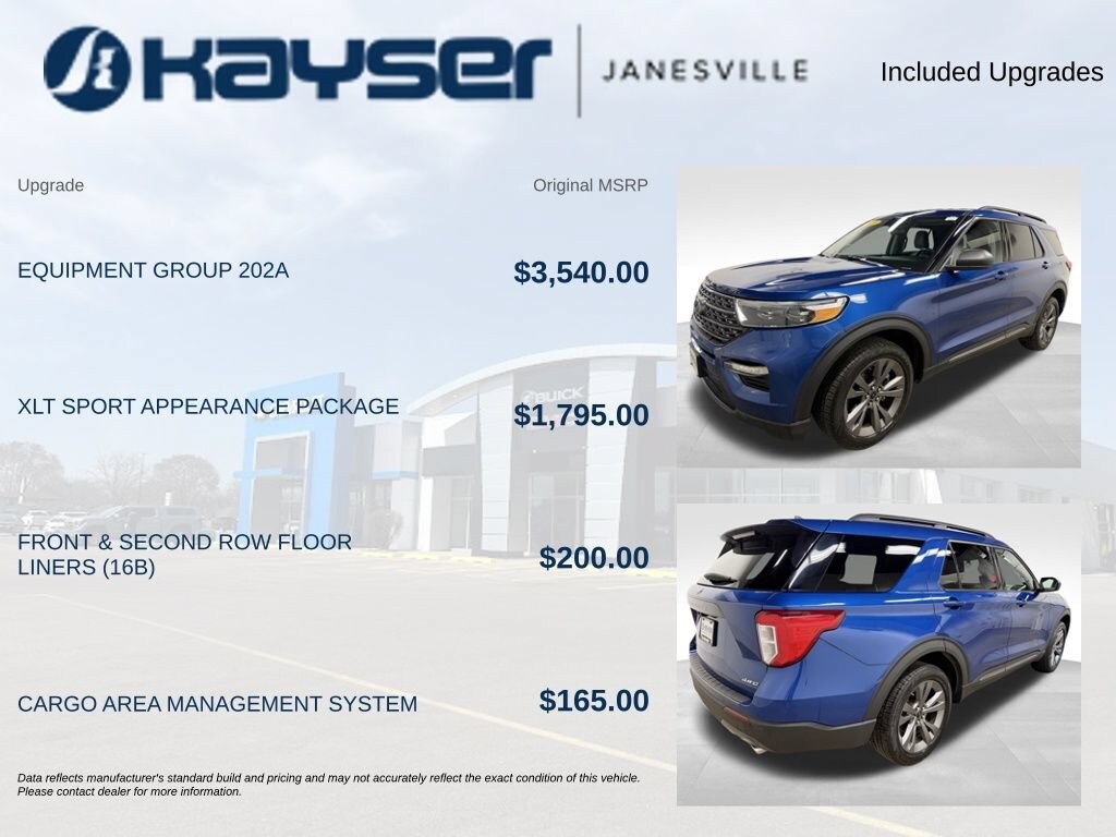 Used 2021 Ford Explorer XLT SUV