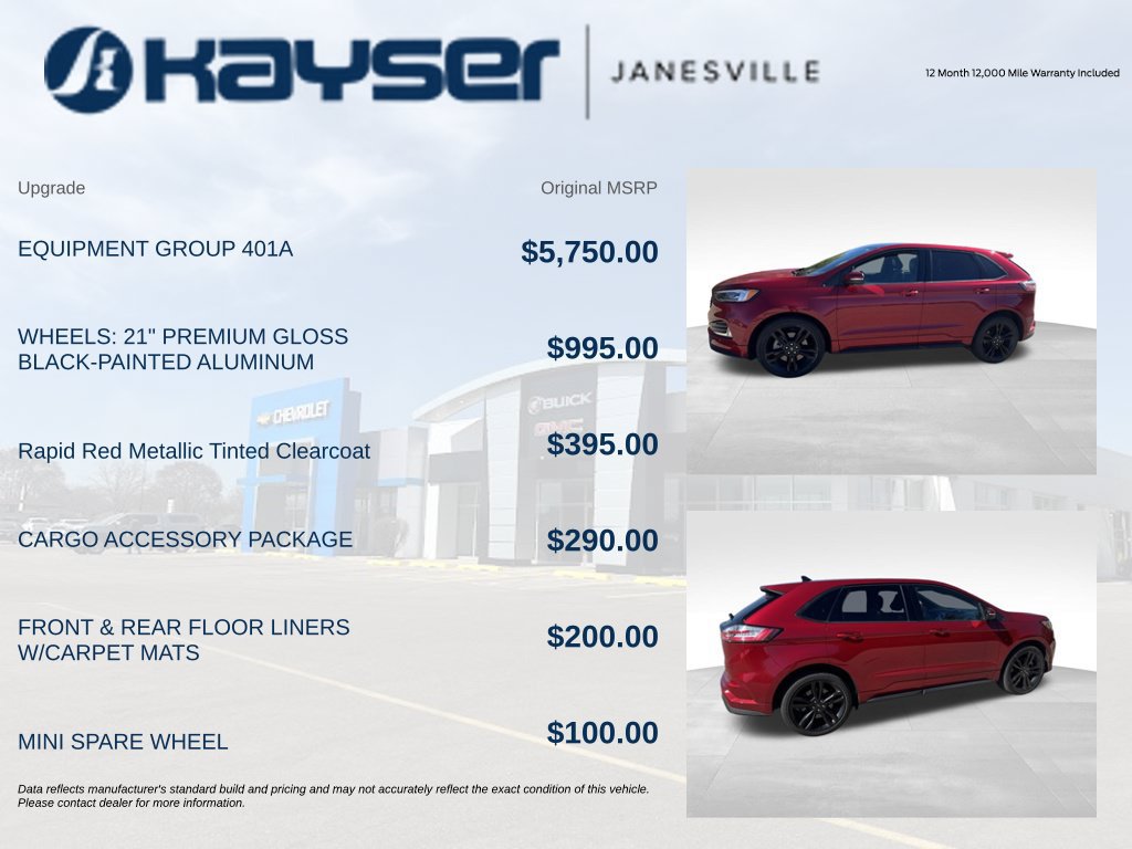 Used 2021 Ford Edge ST SUV