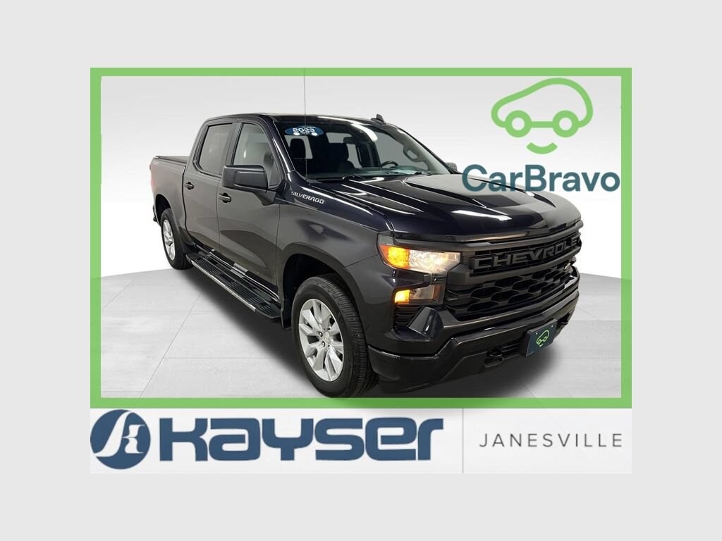 Used 2023 Chevrolet Silverado 1500 Custom Truck Crew Cab
