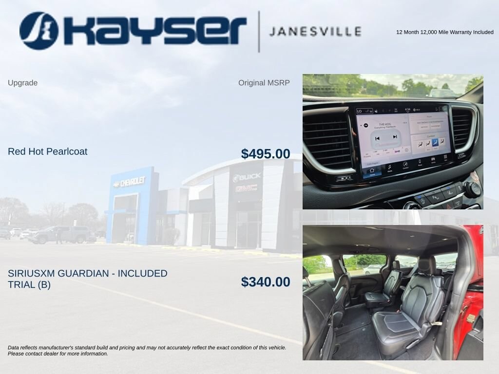Used 2025 Chrysler Pacifica Select Van Passenger Van