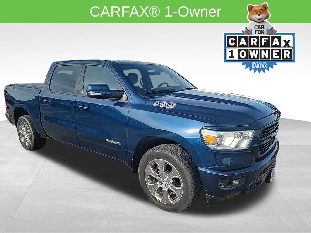 Used 2020 Ram 1500 Big Horn Crew Cab 4x4 57 Box Truck