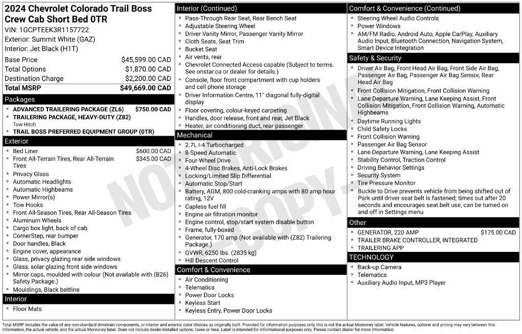 2024 Chevrolet Colorado