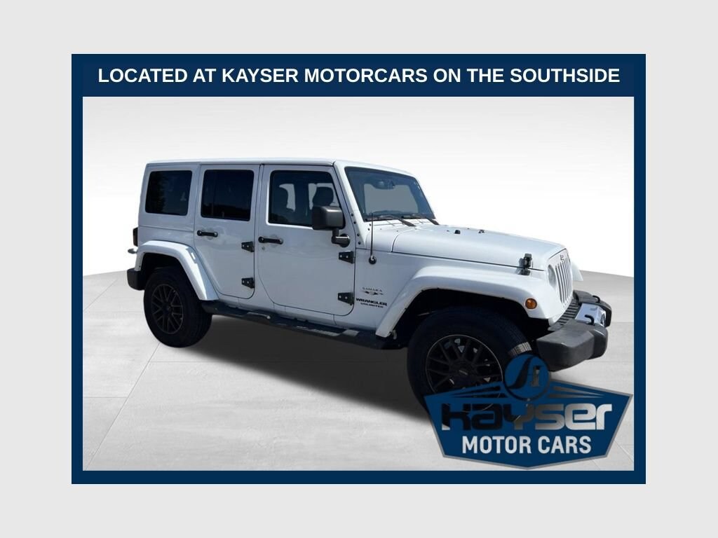 Used 2017 Jeep Wrangler Unlimited Sahara 4x4 SUV