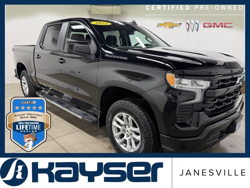 Certified 2022 Chevrolet Silverado 1500 RST Truck