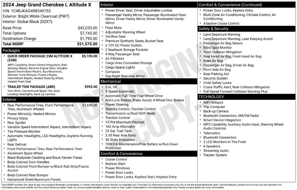 2024 Jeep Grand Cherokee L Altitude - Photo 12