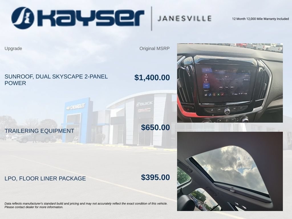 Used 2020 Chevrolet Traverse RS SUV