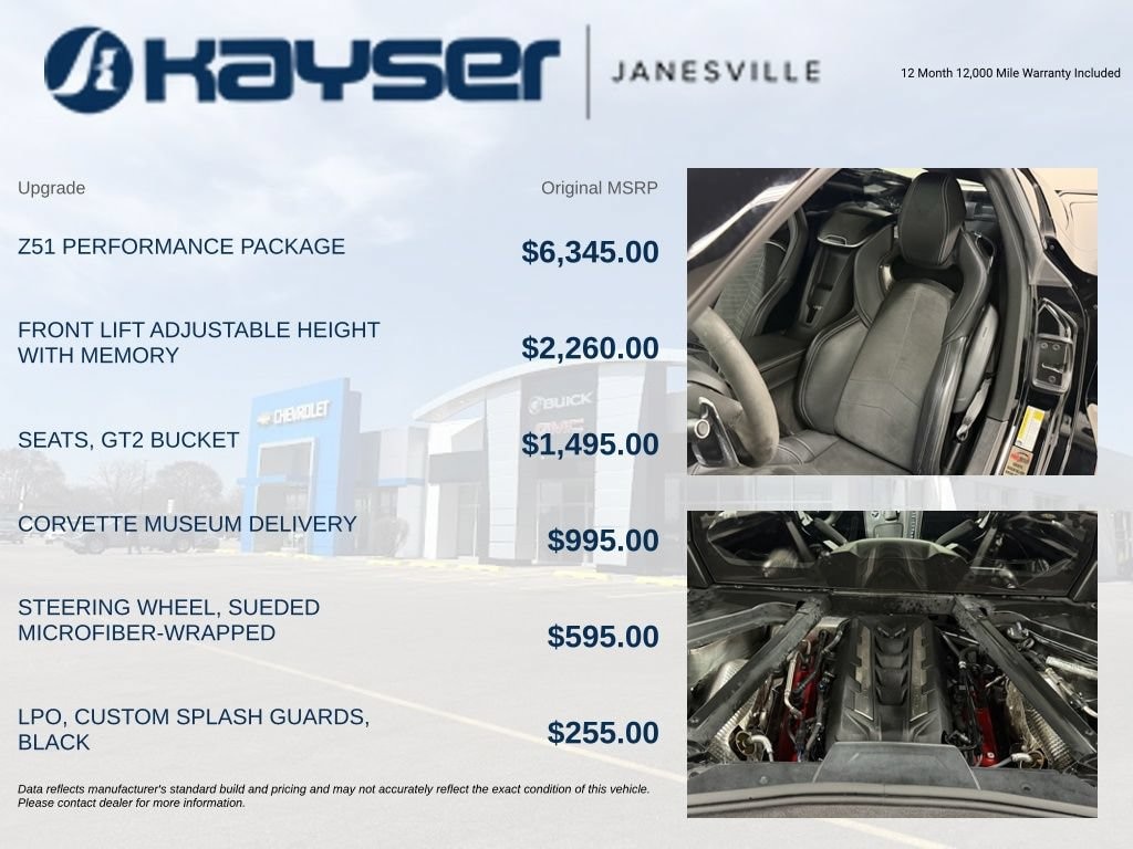 Used 2022 Chevrolet Corvette Stingray 2LT Coupe