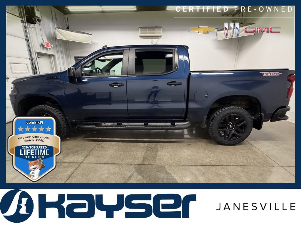 Certified 2021 Chevrolet Silverado 1500 LT Trail Boss Truck