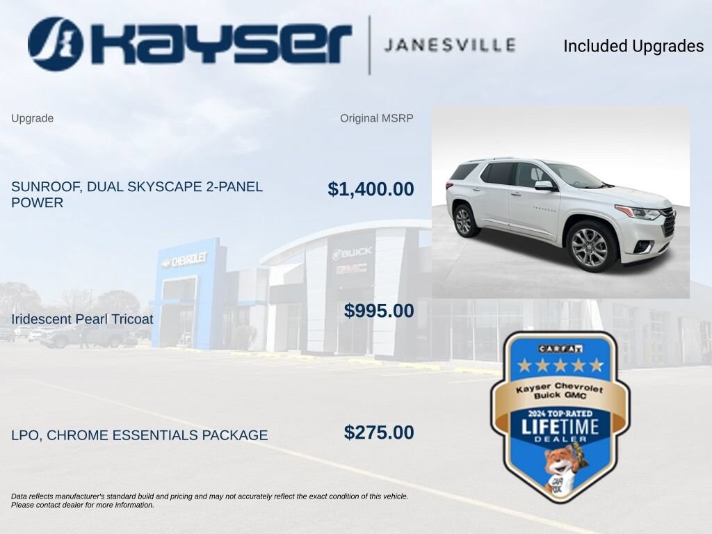 Used 2021 Chevrolet Traverse Premier SUV
