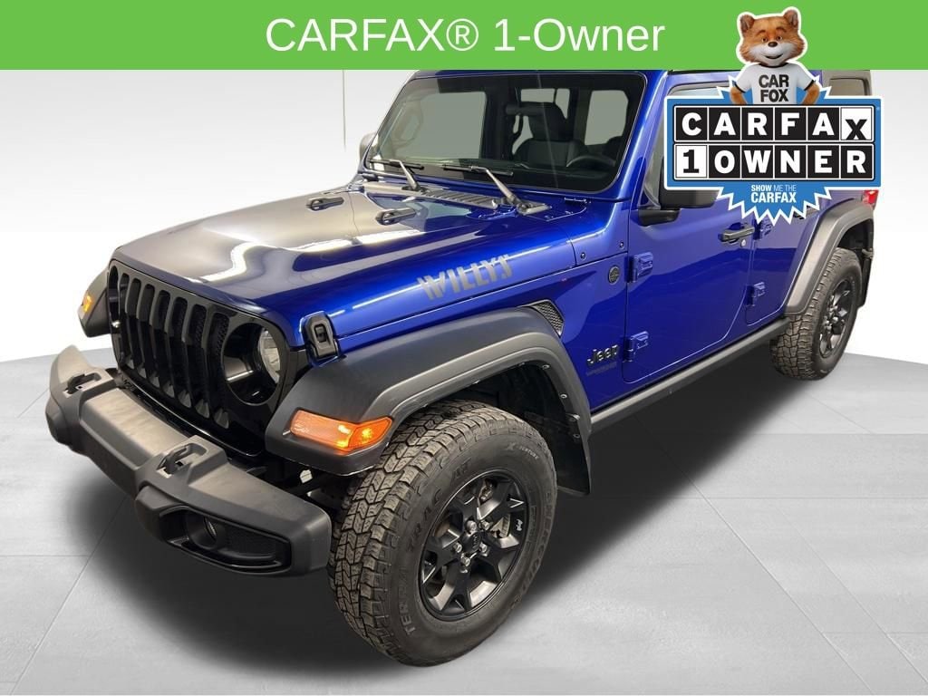 Used 2020 Jeep Wrangler Unlimited Willys Sport 4x4 SUV