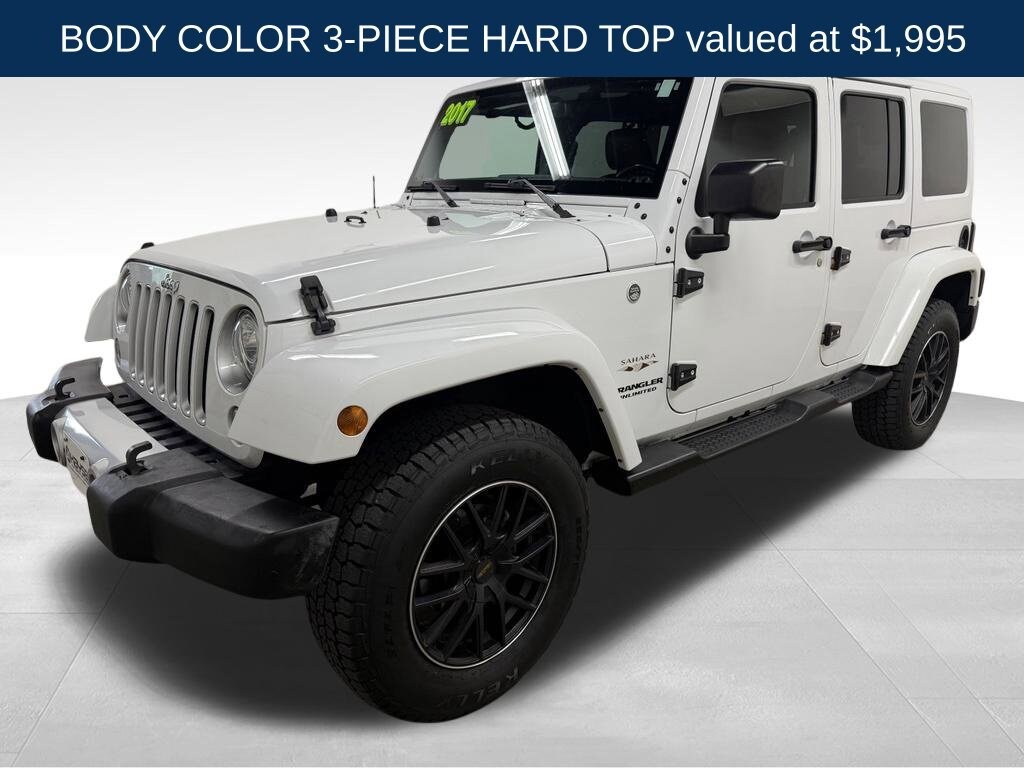 Used 2017 Jeep Wrangler Unlimited Sahara 4x4 SUV