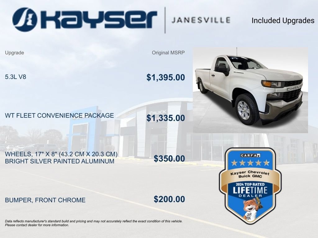 Used 2021 Chevrolet Silverado 1500 Work Truck Truck Regular Cab