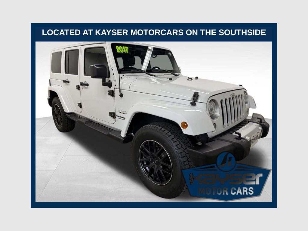 Used 2017 Jeep Wrangler Unlimited Sahara 4x4 SUV