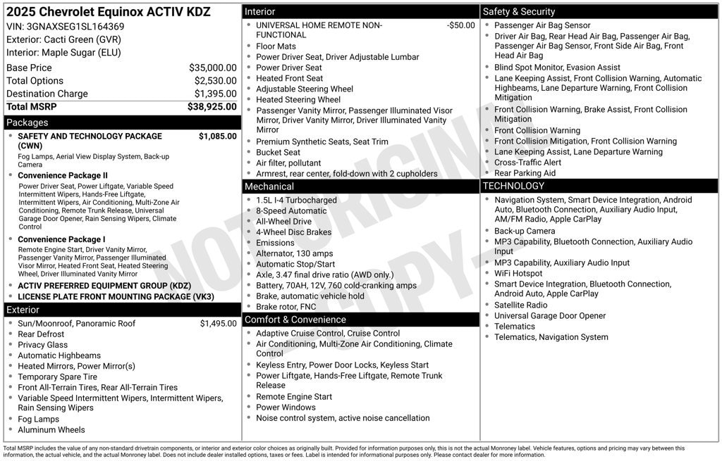 2025 Chevrolet Equinox ACTIV - Photo 12