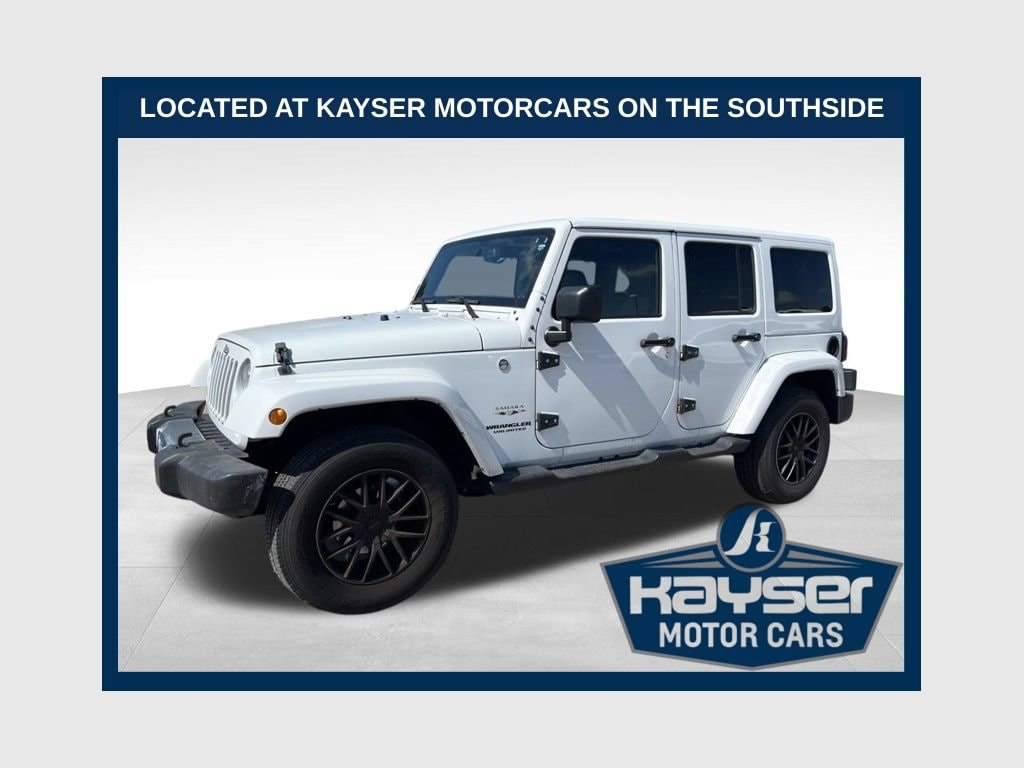 Used 2017 Jeep Wrangler Unlimited Sahara 4x4 SUV