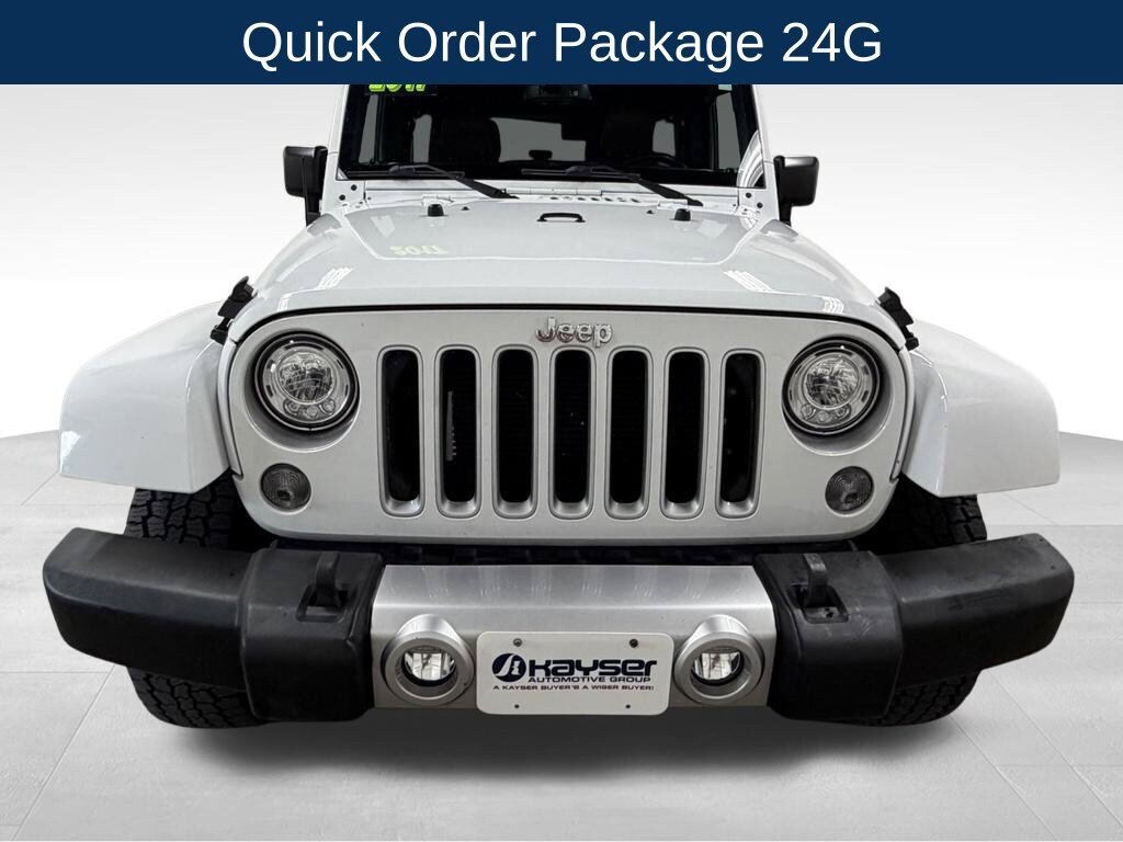 Used 2017 Jeep Wrangler Unlimited Sahara 4x4 SUV