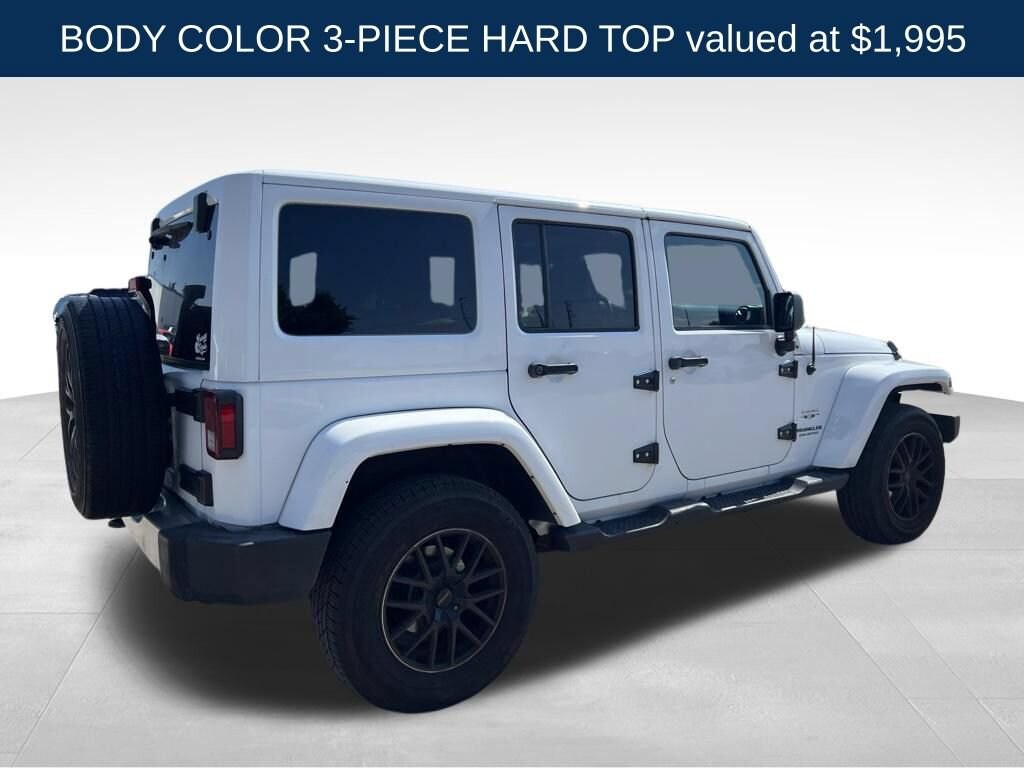 Used 2017 Jeep Wrangler Unlimited Sahara 4x4 SUV