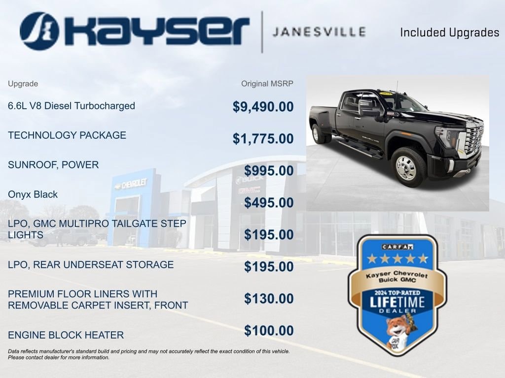 Used 2024 GMC Sierra 3500 HD Denali Truck Crew Cab