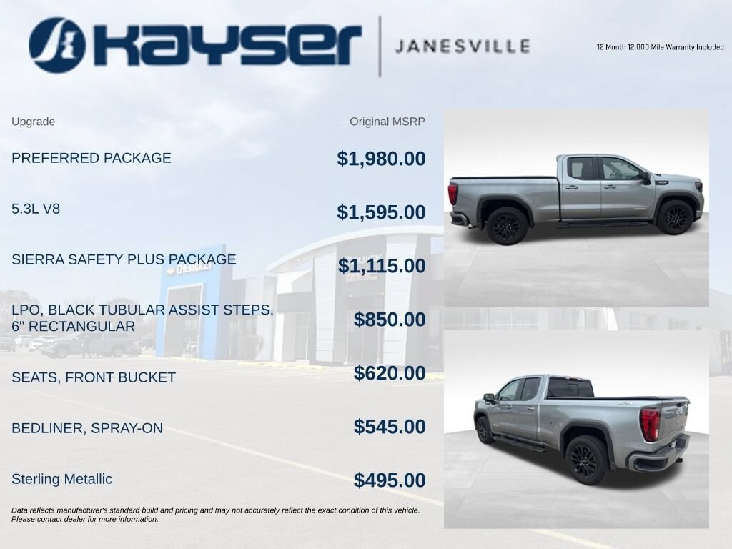 Used 2024 GMC Sierra 1500 Elevation Truck