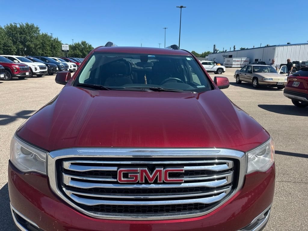 Used 2017 GMC Acadia SLE-2 with VIN 1GKKNLLS9HZ159345 for sale in Janesville, WI