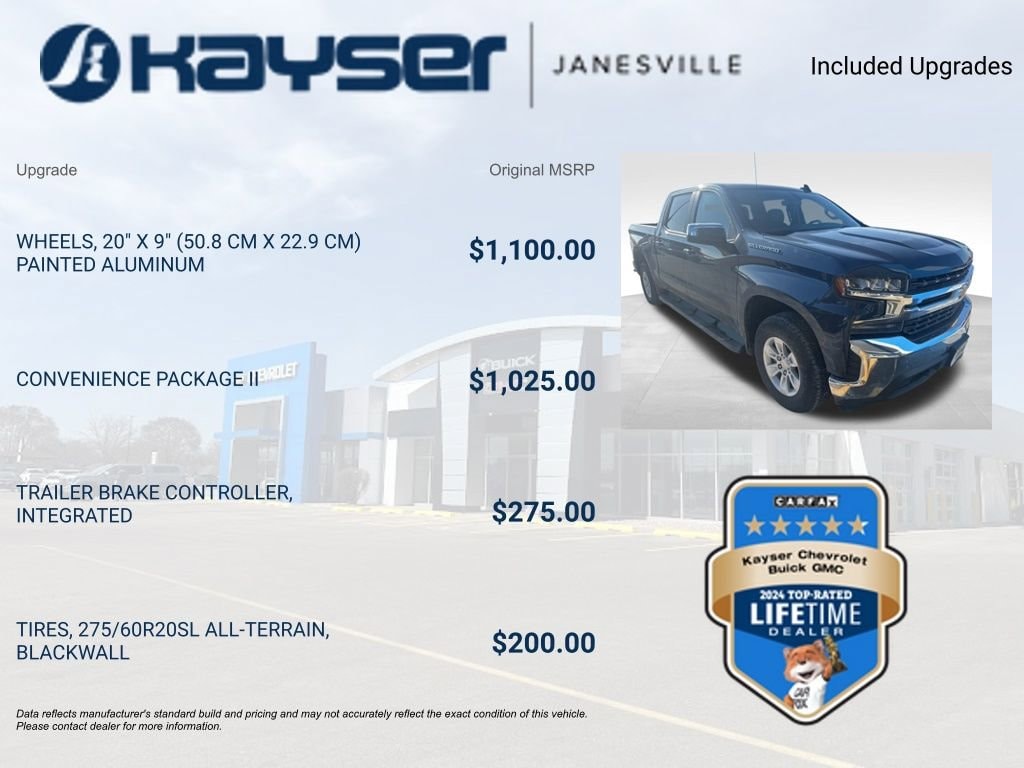 Certified 2021 Chevrolet Silverado 1500 LT Truck