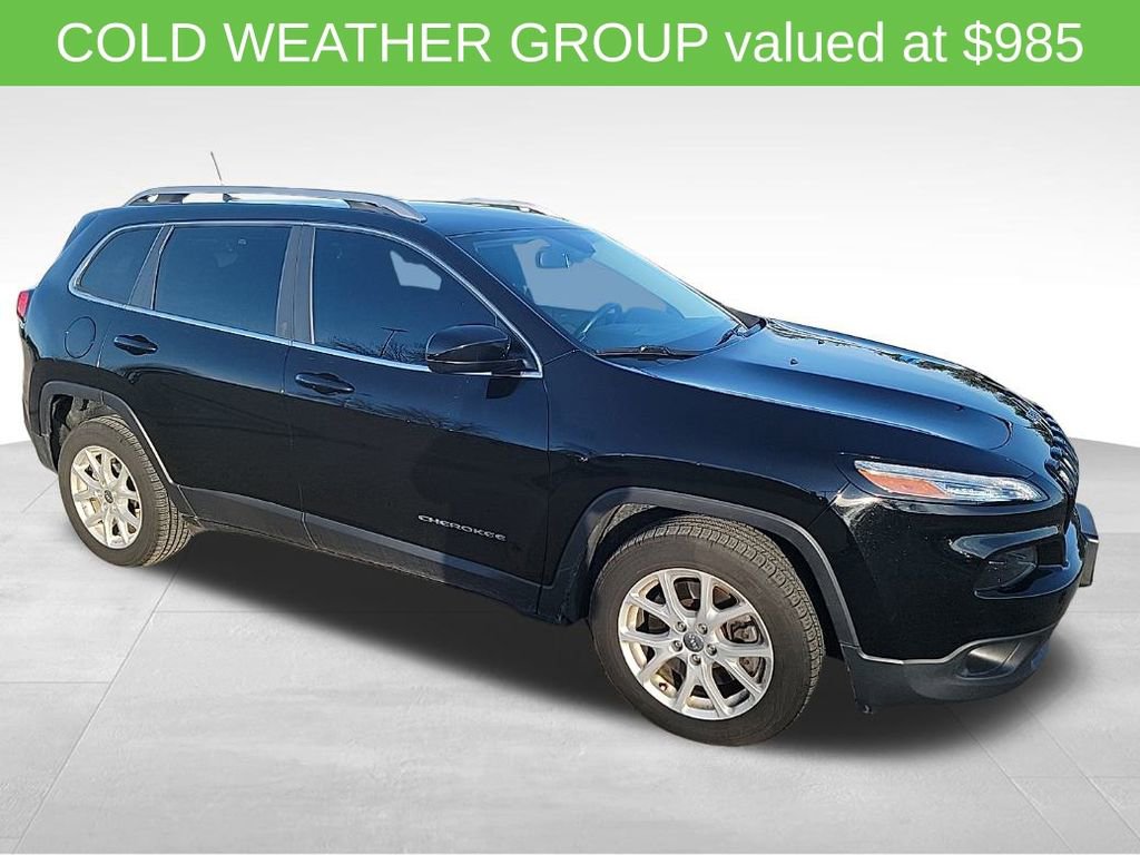 Used 2017 Jeep Cherokee Latitude with VIN 1C4PJLCB0HW641961 for sale in Janesville, WI