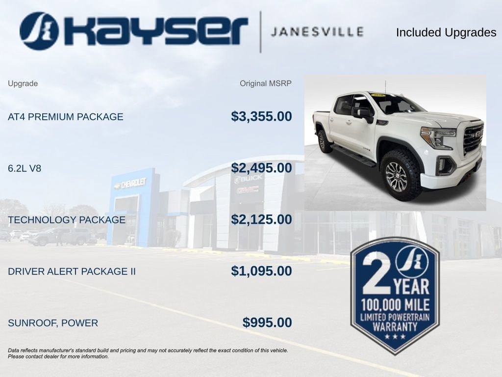 Used 2020 GMC Sierra 1500 AT4 Truck