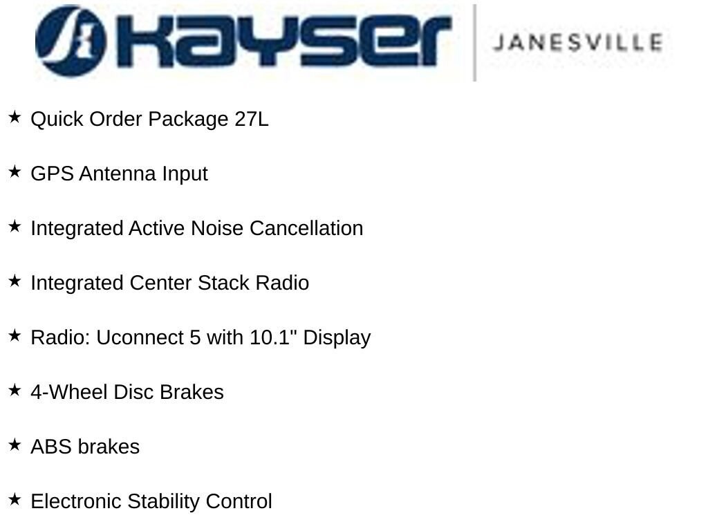 Used 2025 Chrysler Pacifica Select Van Passenger Van
