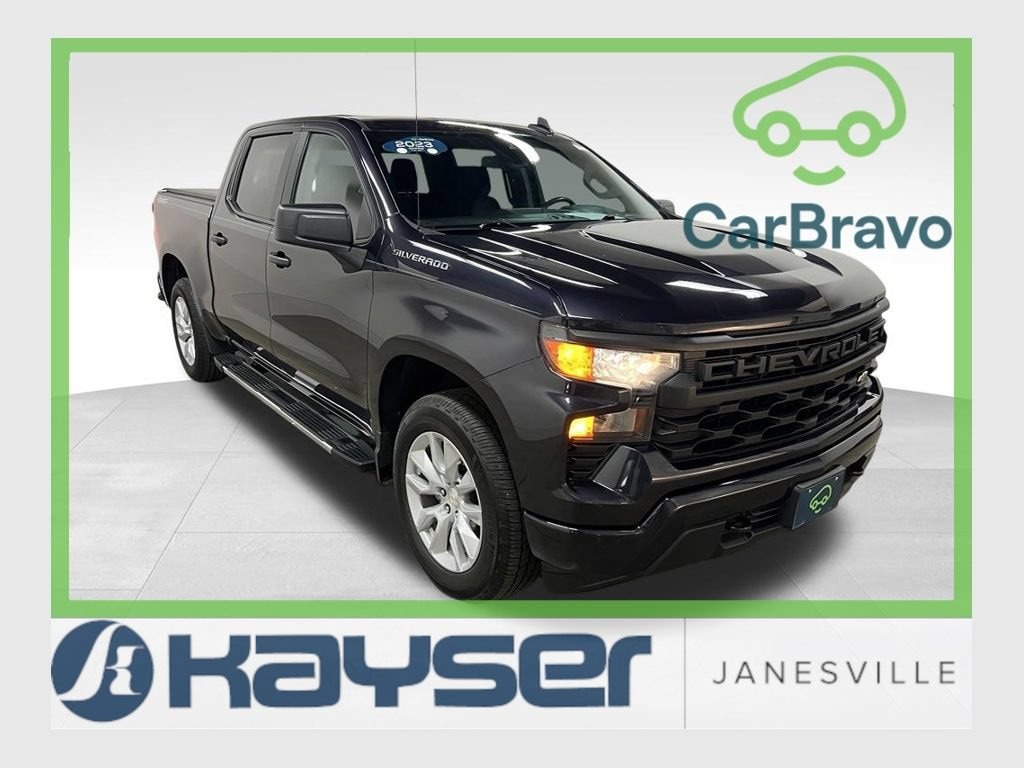 Used 2023 Chevrolet Silverado 1500 Custom Truck Crew Cab