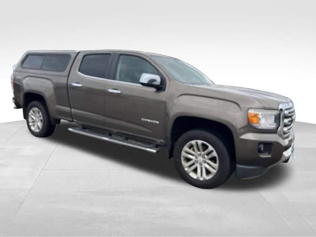 Used 2015 GMC Canyon SLT with VIN 1GTG6CE38F1123307 for sale in Janesville, WI