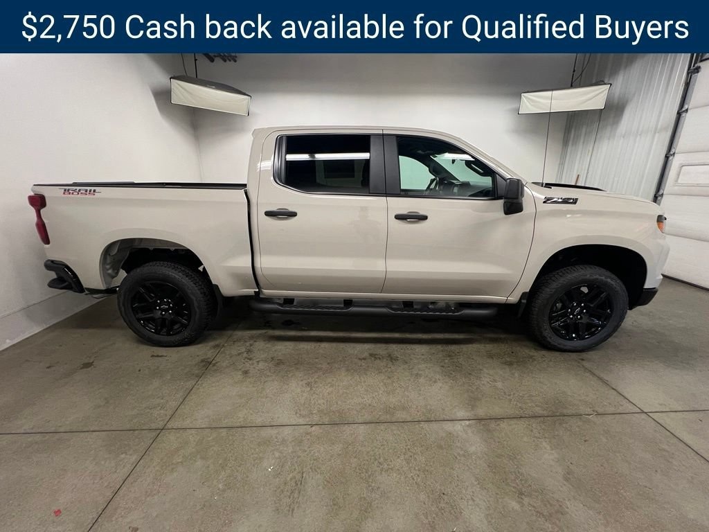 New 2026 Chevrolet Silverado 1500 Custom Trail Boss Truck