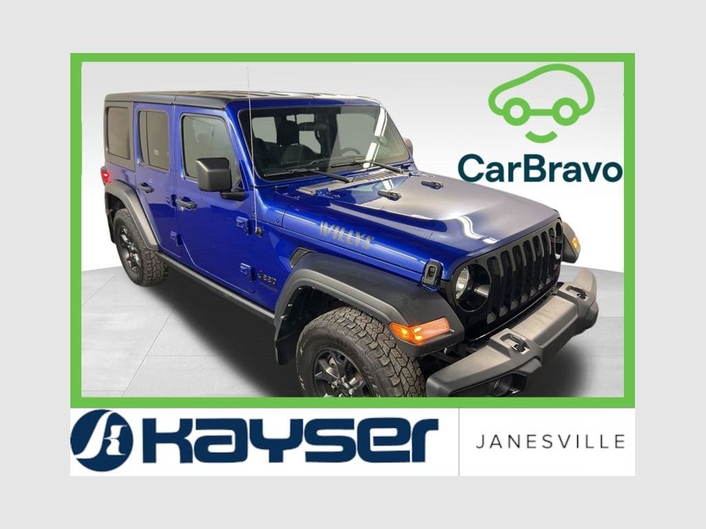 Used 2020 Jeep Wrangler Unlimited Willys Sport 4x4 SUV